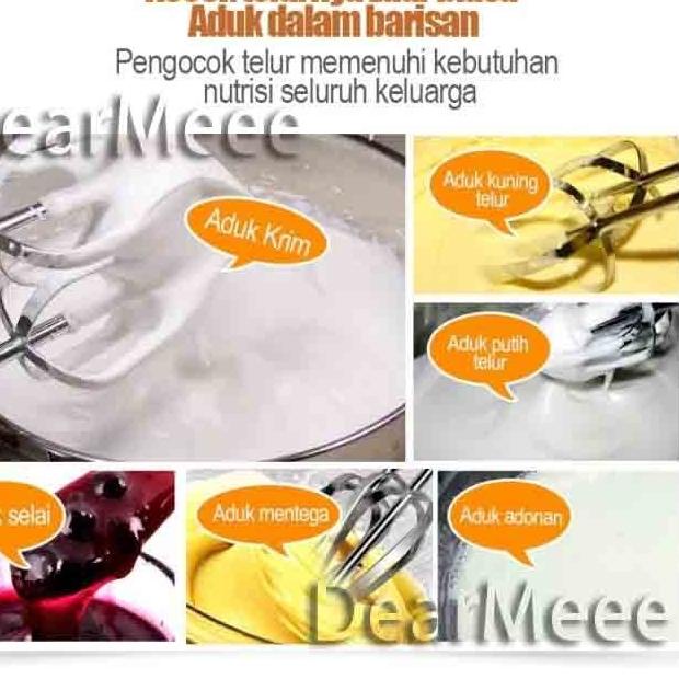 Mixer white tangan Mixer Kue Mixer Mini Multi Fungsi Mixer Roti
