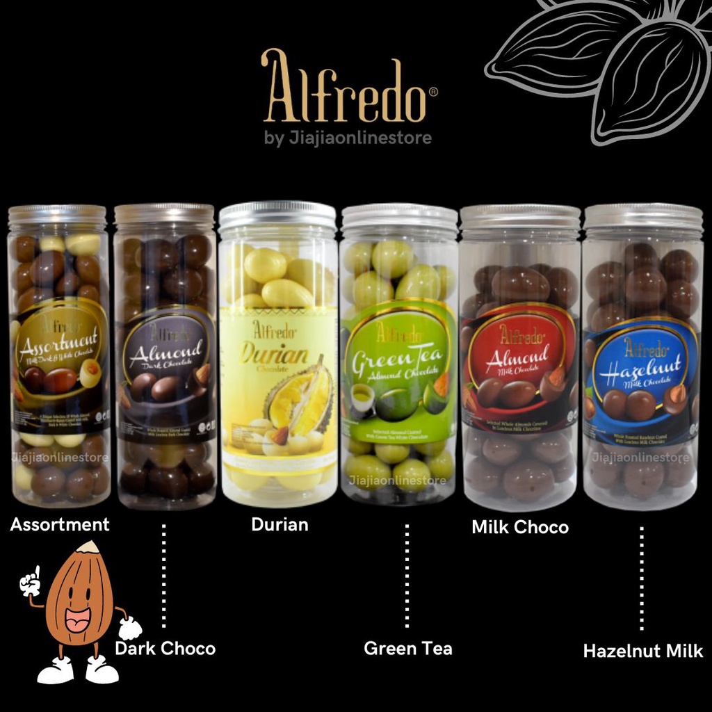 

Alfredo Chocolate 280gr Coklat Alfredo Jar 280gr Chocolate Alfredo Toples