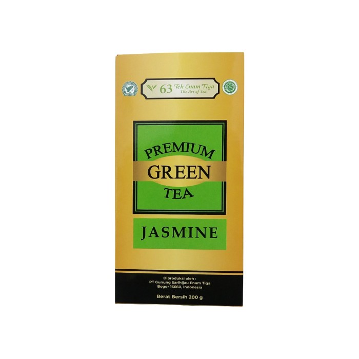 

TERMURAH Teh 63 Premium Green Tea Jasmine 200gr /TEH DIET/TEH PELANGSING/TEH HIJAU/TEH JATI CINA/TEH