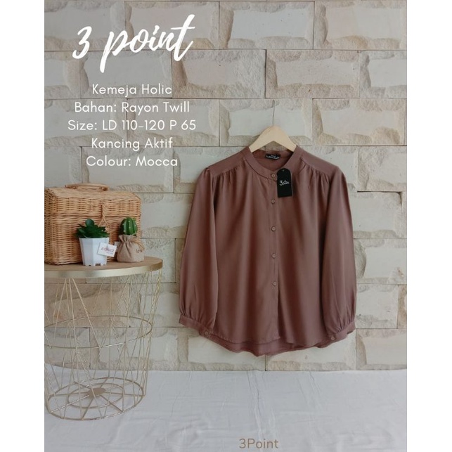 Kemeja holic by Three point