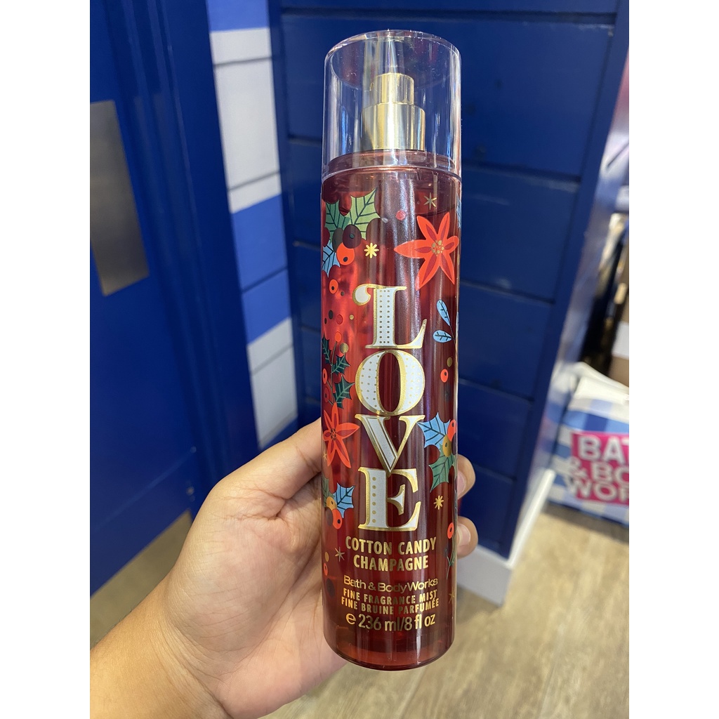 PARFUM BBW LOVE BATH AND BODY WORKS FRAGRANCE MIST 236ml ORIGINAL SALE