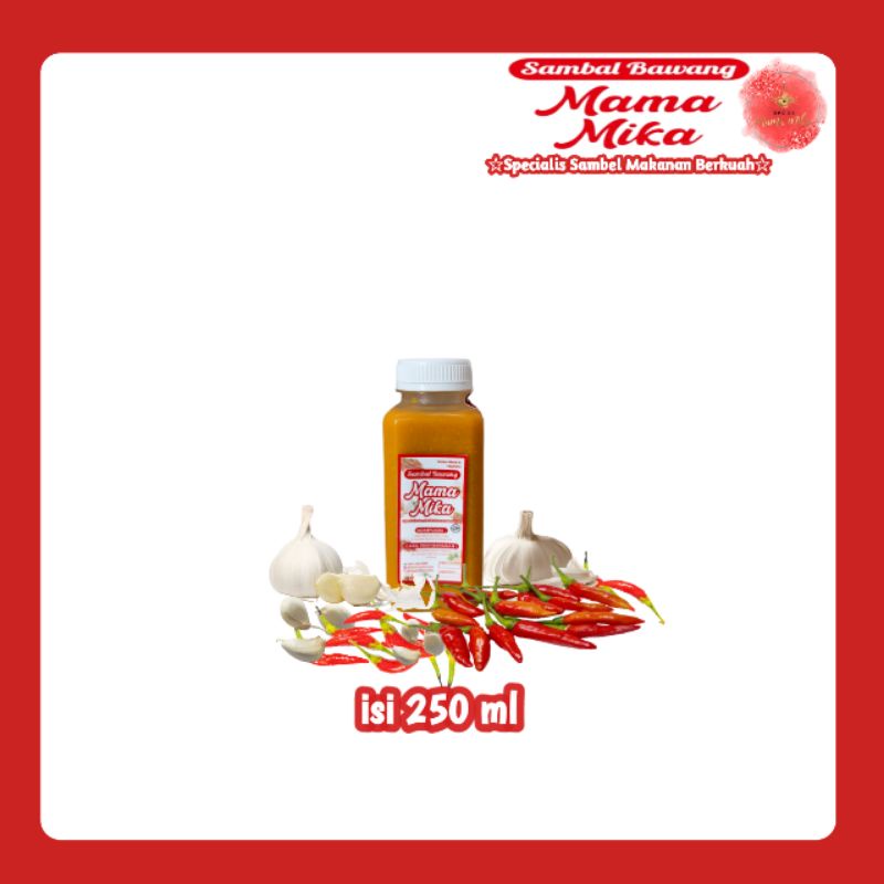 

Sambal Bawang Mama Mika isi 250ml (Ready Stock)