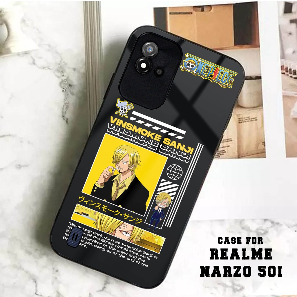 Case Realme Narzo - Kesing Realme Narzo 50i - (OP ONE PIECE) Case Realme - Casing Realme