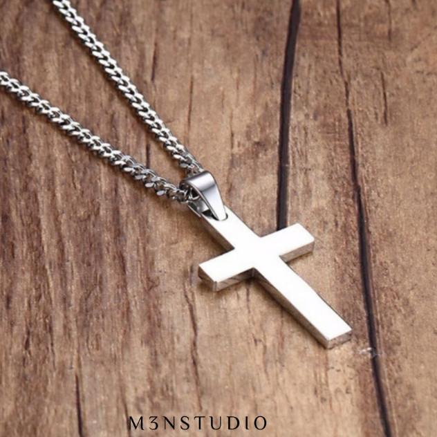 KALUNG SALIB PRIA KOREA / KALUNG LIONTIN SALIB / KALUNG PRIA / KALUNG - Emas