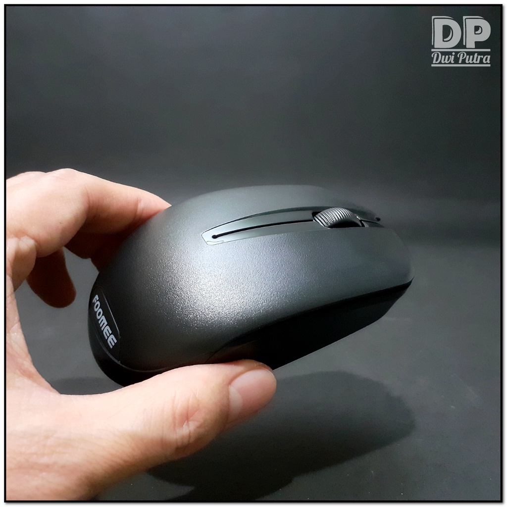 MOUSE WIRELESS FOOMEE VA-09 2.4GHz // ERGONOMIC DESIGN // VA09 BEST KEYBOARD COMPANION