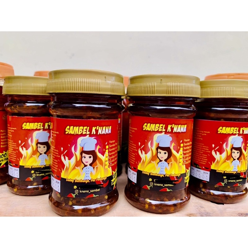 

SAMBAL K’NANA|Sambal Klotok, Sambal Bajak, Sambal Bawang, Sambal Lombok Ijo