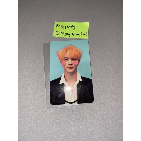 [READY SALE ALL PC JIN SEOKJIN ANSWER VER F] PHOTOCARD PC BTS JIMIN JUNGKOOK JK TAE TAEHYUNG V JIN S