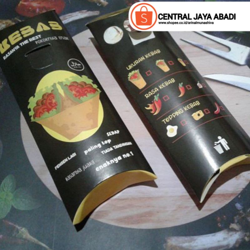 

150 LEMBAR KERTAS KEBAB TARIKAN UKURAN 24 × 9,2 HIGH QUALITY KOTAK DUS KEMASAN KEBAB PRODUK TERBARU SERI Z10
