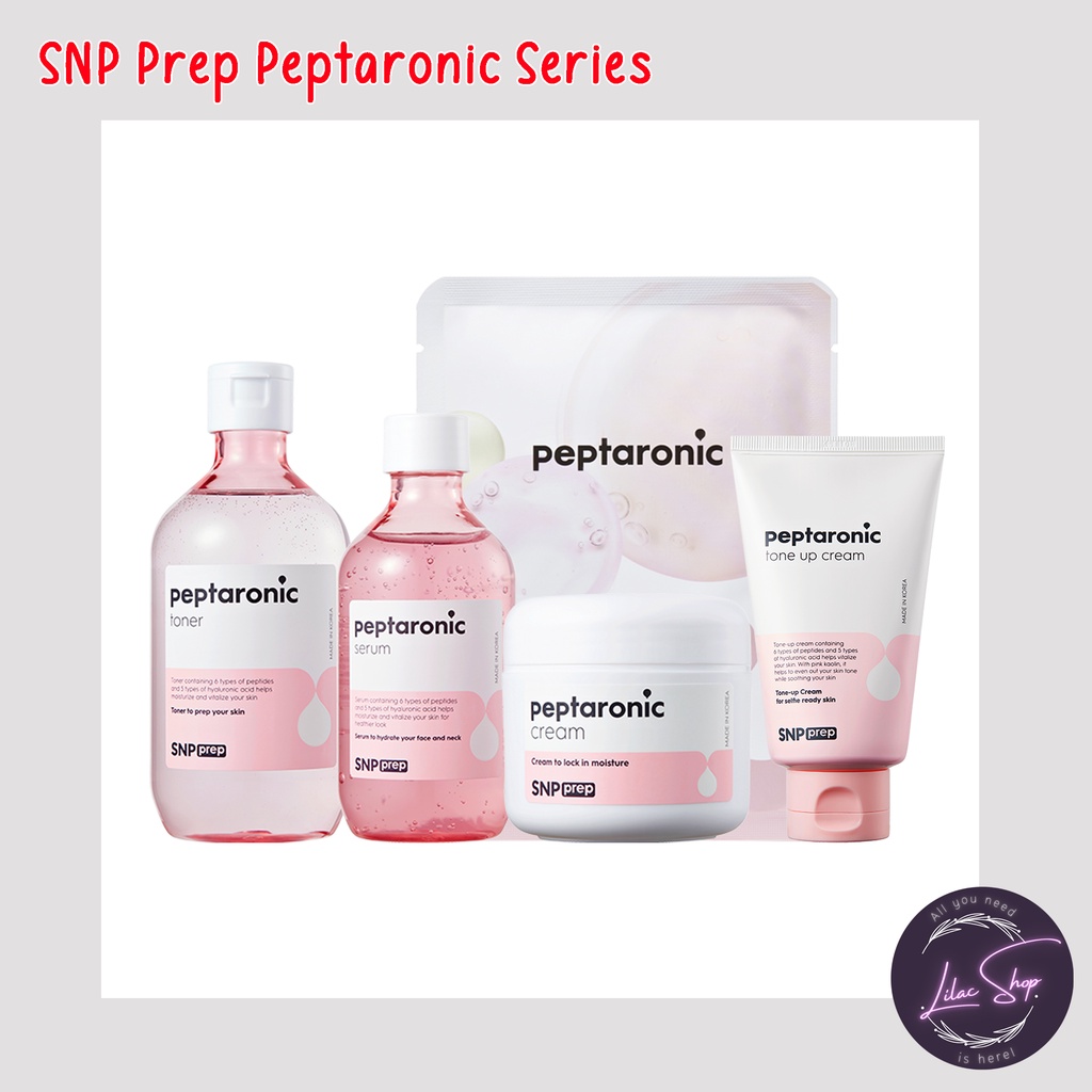 SNP PREP PEPTARONIC CREAM | TONE UP CREAM | TONER | SERUM | AMPOULE MASK