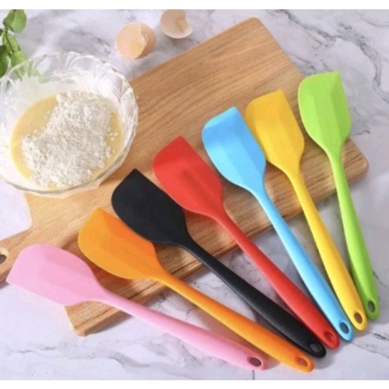 Spatula Silikon Masak Foodgrade Sodet Solet Masak Bikin Kue Mpasi Bayi
