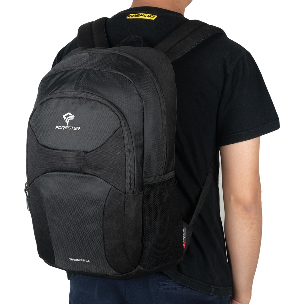 Daypack Forester 20478 + Coverbag - Tas Punggung Forester Trodaiche 0.3 - Tas Ransel