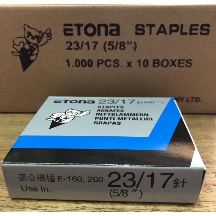 

Etona Staples 23/17 / Isi Hekter Etona 23/17