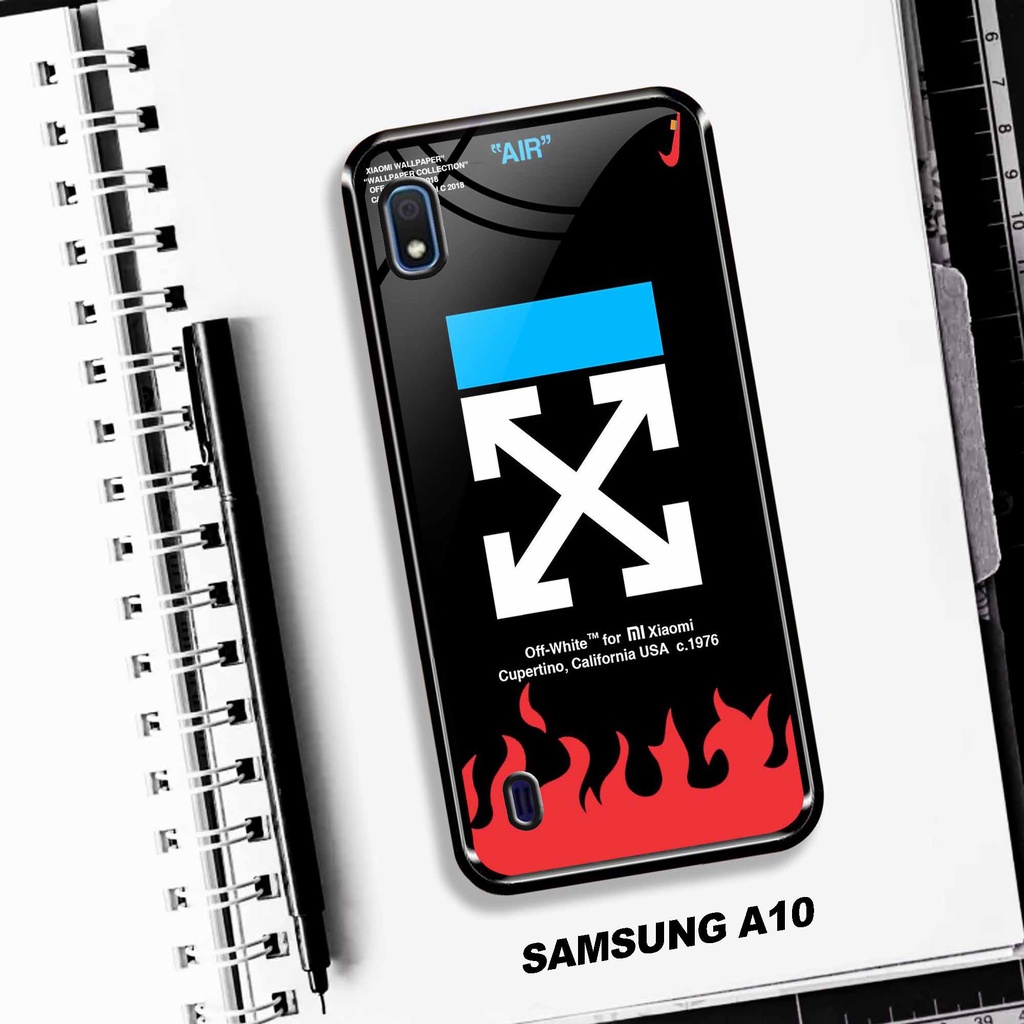 Case Samsung A10 - Case Kaca Samsung A10 - MOTIF AEST STIKER - [ UC-6 ] - Case Samsung A10 TERBARU -