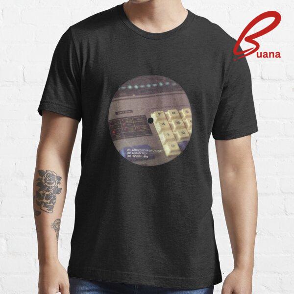 Kaos Pria Aphex Twin - Side B - Vinyl Record Print Premium Custom 600