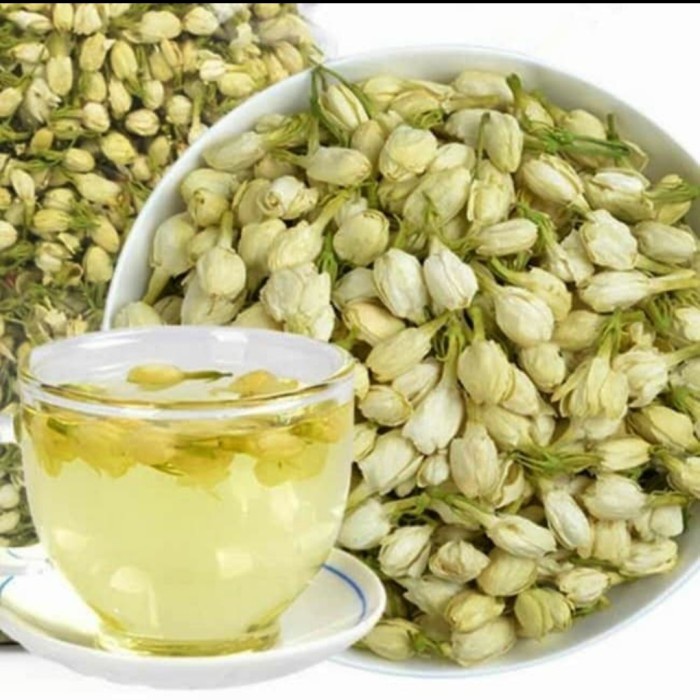 

BISA COD teh bunga melati kering / dried jasmine flower tea 100 gram /TEH DIET/TEH PELANGSING/TEH