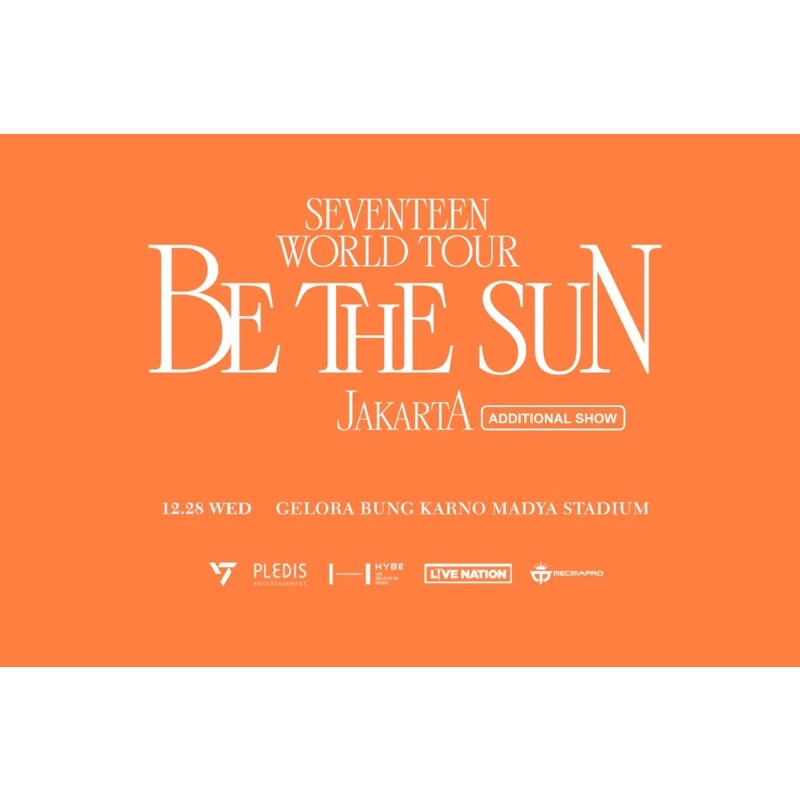 Tiket konser Seveneteen Be The Sun Jakarta