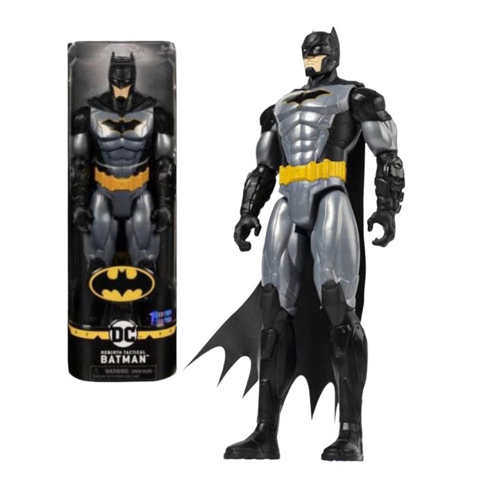 Action Figure Mainan Action Figure Dc Rebirth Tactical Batman 30 Cm Spin Master Toy