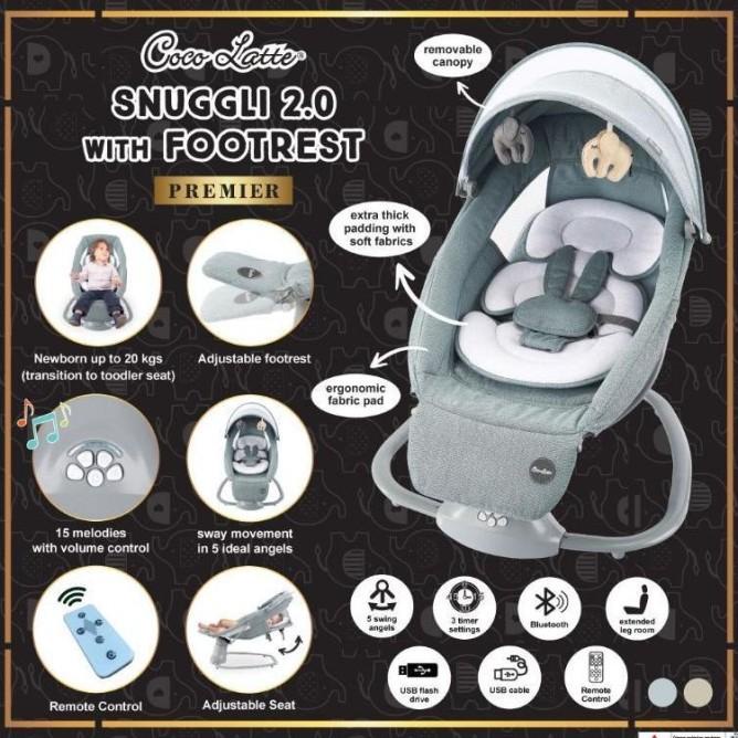 Snuggli Bouncer Cocolatte Weeler Snuggli Elektrik Swing/