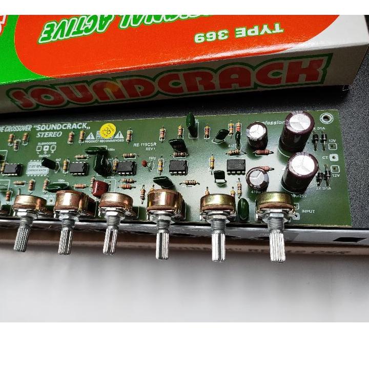 Murah Meriah kit aktif crossover sondrack 4 way