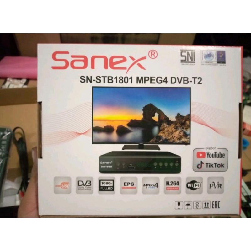 SET TOB BOX SANEX T2/SIARAN TV DIGITAL / Sanex Kuat