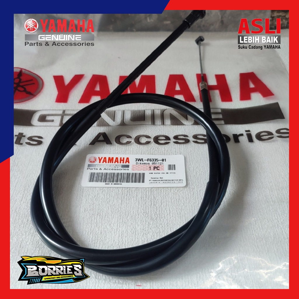 Kabel kopling yt115 yt 115 original yamaha 3wl-f6335-01