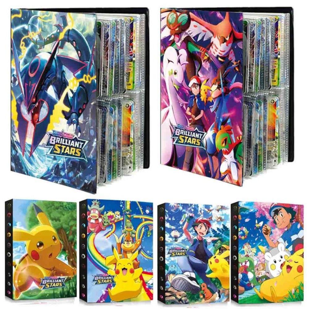 LANFY Pokmon Kartu Buku Album Hadiah Anak Game Card Collection Cards Penyimpanan Foto Anime Map Game Photo Organizer 9saku 540kartu Album Photocards Collect Game Cards Collection