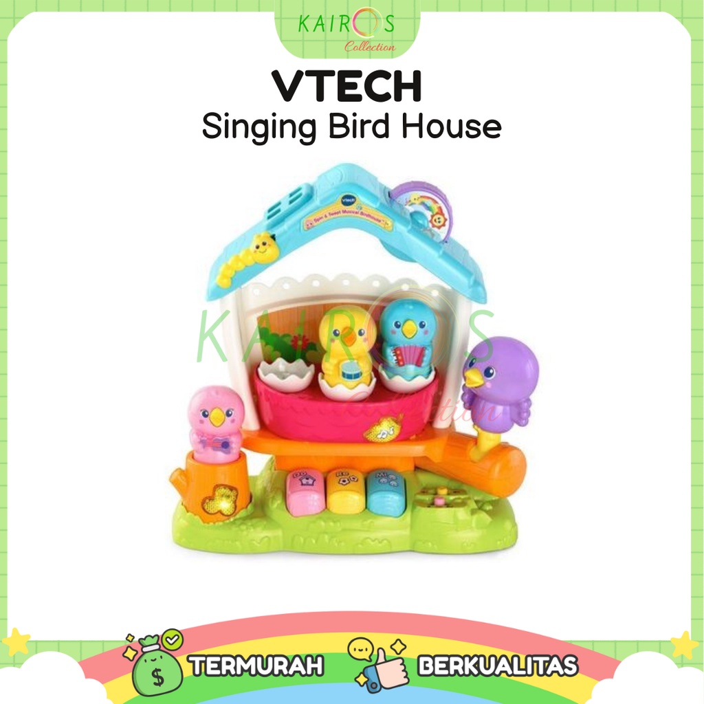 Vtech Singing Bird House Mainan Bayi