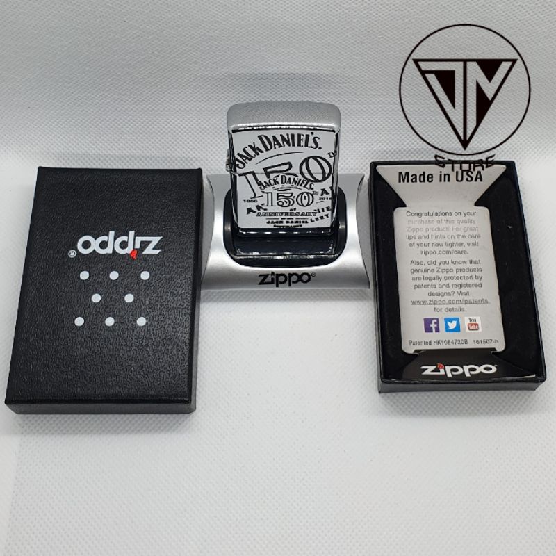 KOREK ZIPPO JACK D SILVER ICE ELEGAN