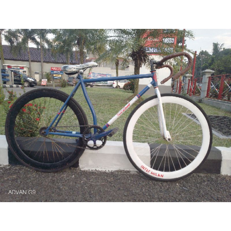 Sepeda fixie stang balap rem gear torpedo