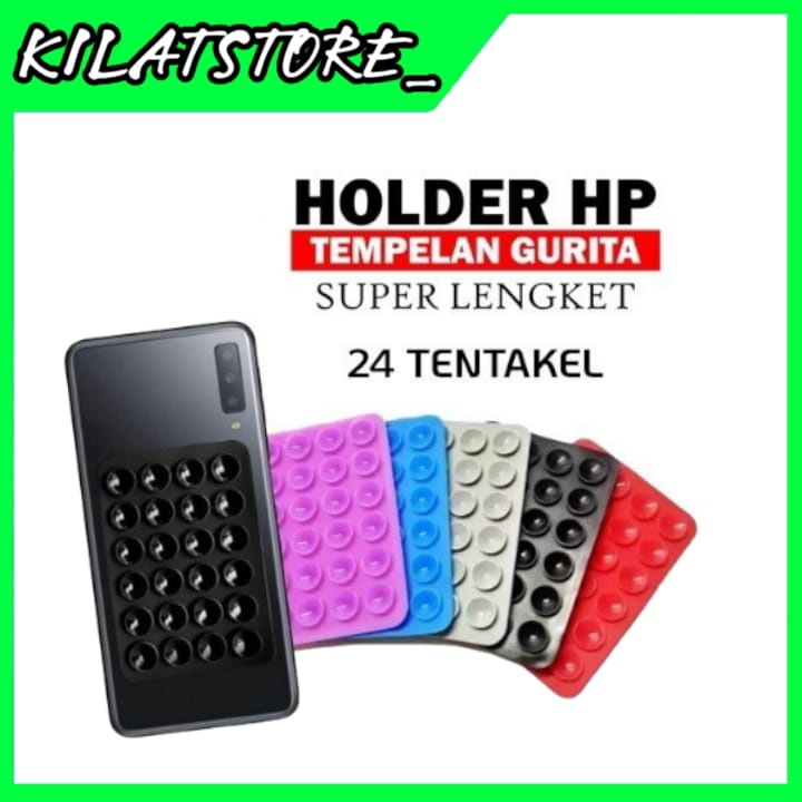 Gurita Handphone / Perekat HP 24 Tentakel