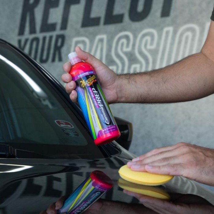 Meguiars Hybrid Ceramic Pre Wax Prep 473ml, 2in1 Polish + Semi Coating