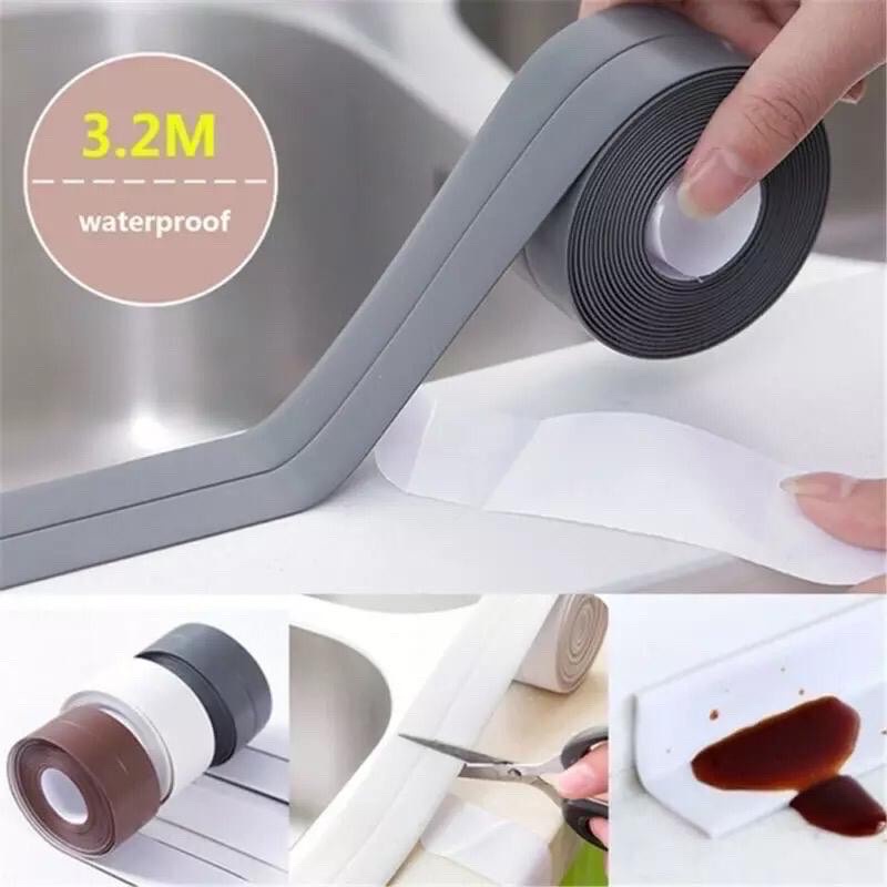 Seal Tape Protection Serbaguna Penutup Celah Siku Karet Pengaman Pintu