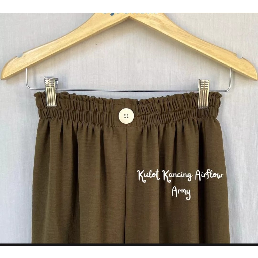 CELANA KULOT CRINGKLE HIGH WAIST