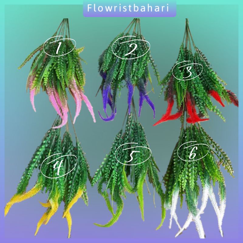 Daun dekorasi artificial daun hias palsu dekorasi pelaminan