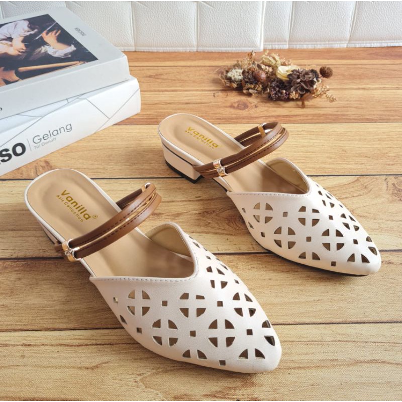 ABBUSHOES Bm 93 bapau mules opek nirin 3cm