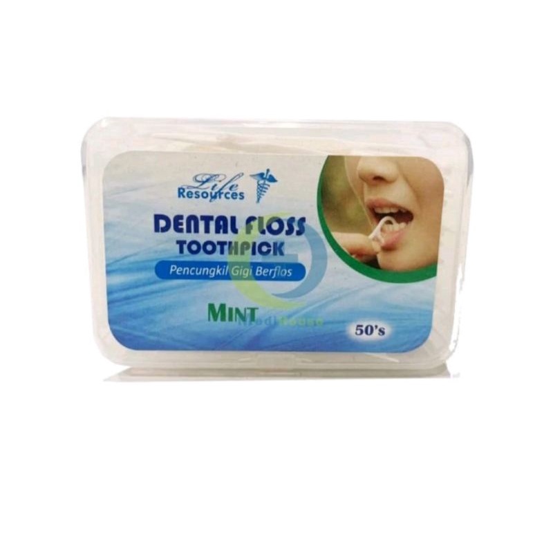 Benang Gigi / Dental Floss isi 50 pcs