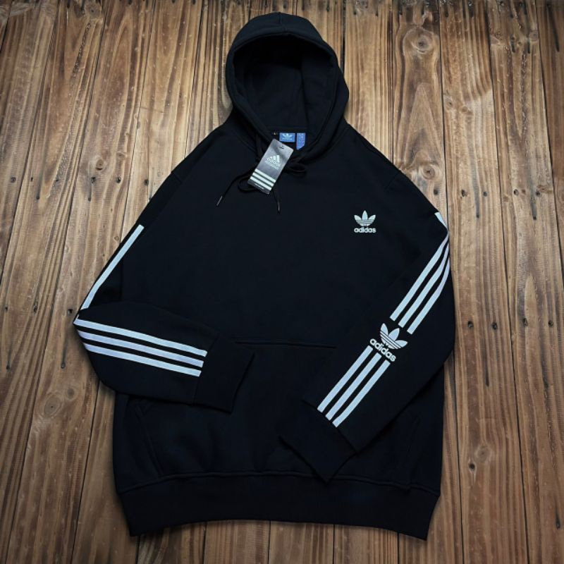 HOODIE JAKET SWEATER ADIDAS HAND LOGO TAPED FULLTAG &amp; LABEl