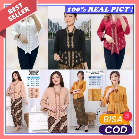 Kebaya Bali / Kebaya Alya Sabrina | Setelan Kebaya | Kebaya Brokat | Kebaya Modern | Kebaya Couple |
