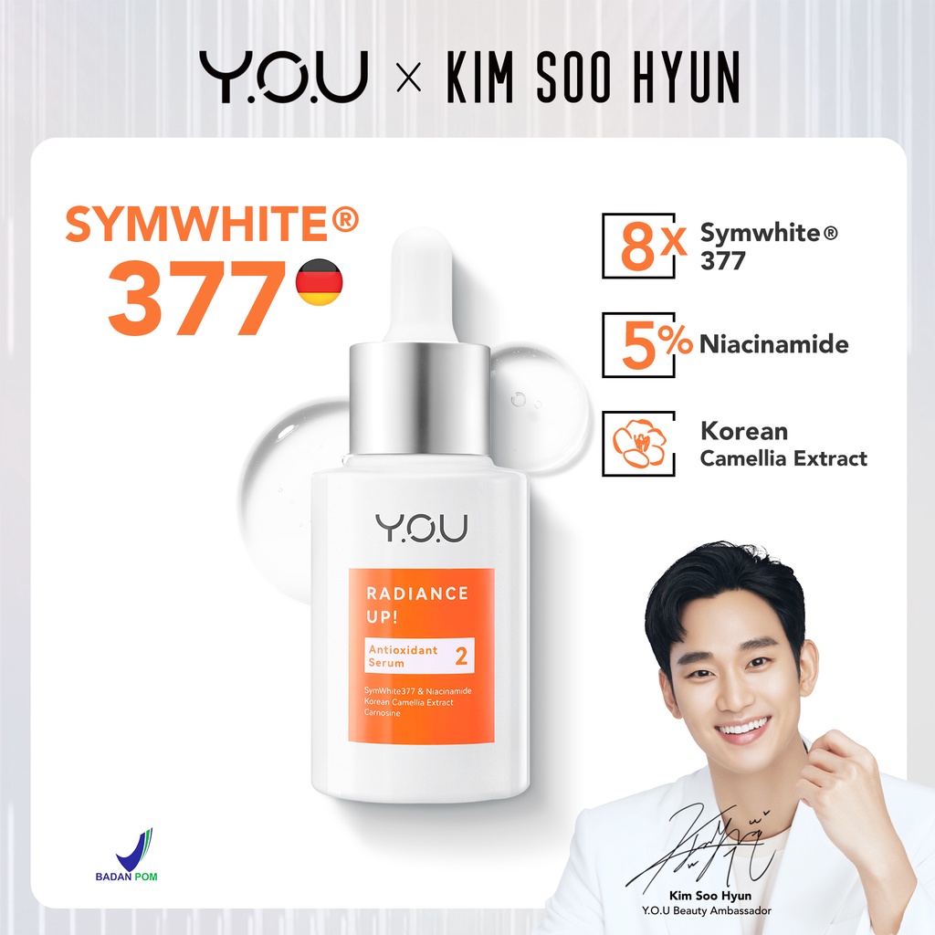 Y.O.U Radiance Up! 8x Symwhite 377 Serum Dapat Mengatasi Bekas Jerawat dan Drak Spot