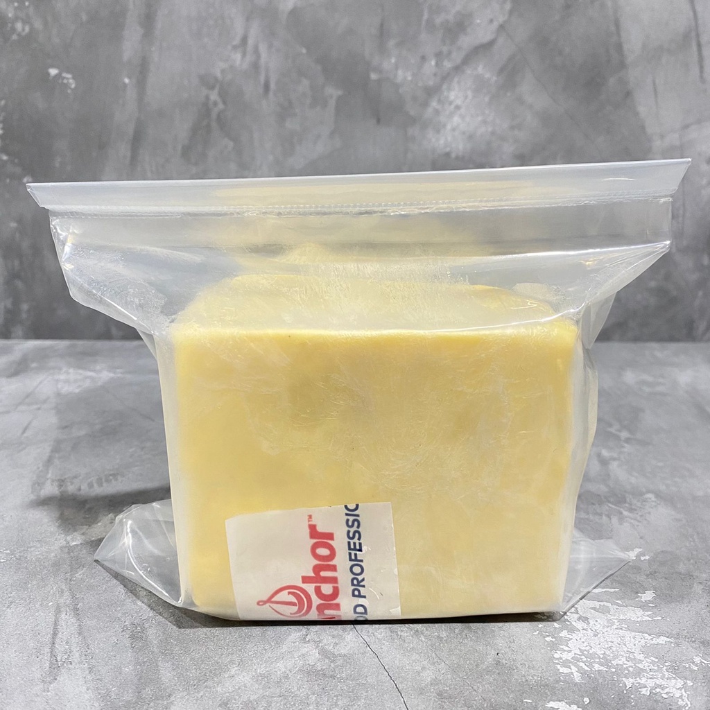 Anchor Unsalted Butter 500gr repack - butter tawar