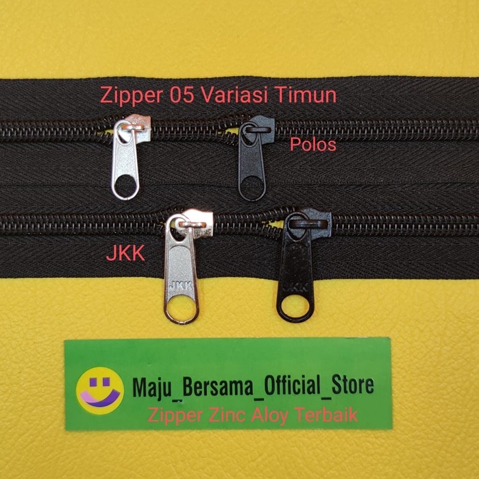 Zipper Zinc Aloy - Kp.Resleting 05 Variasi Timun ( Import &amp; Lokal ) SK1