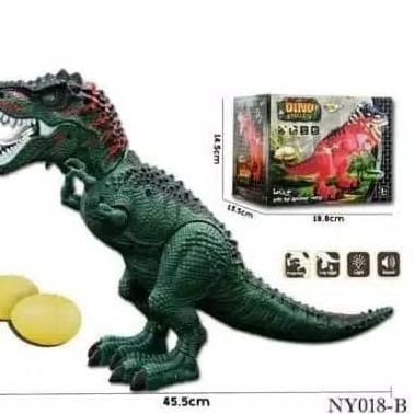 mainan dinosaurus TYREX 45 cm besar dino mainan jalan dan suara