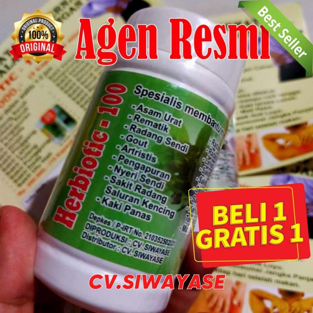 Herbiotic 100% Original Asli Herbiotik Beli 1 GRATIS 1 |||| BKN siwayase Ciwayase