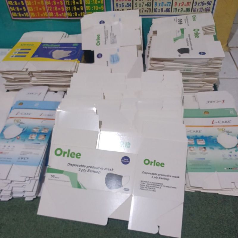 BOX MASKER 3PLY KOSONG