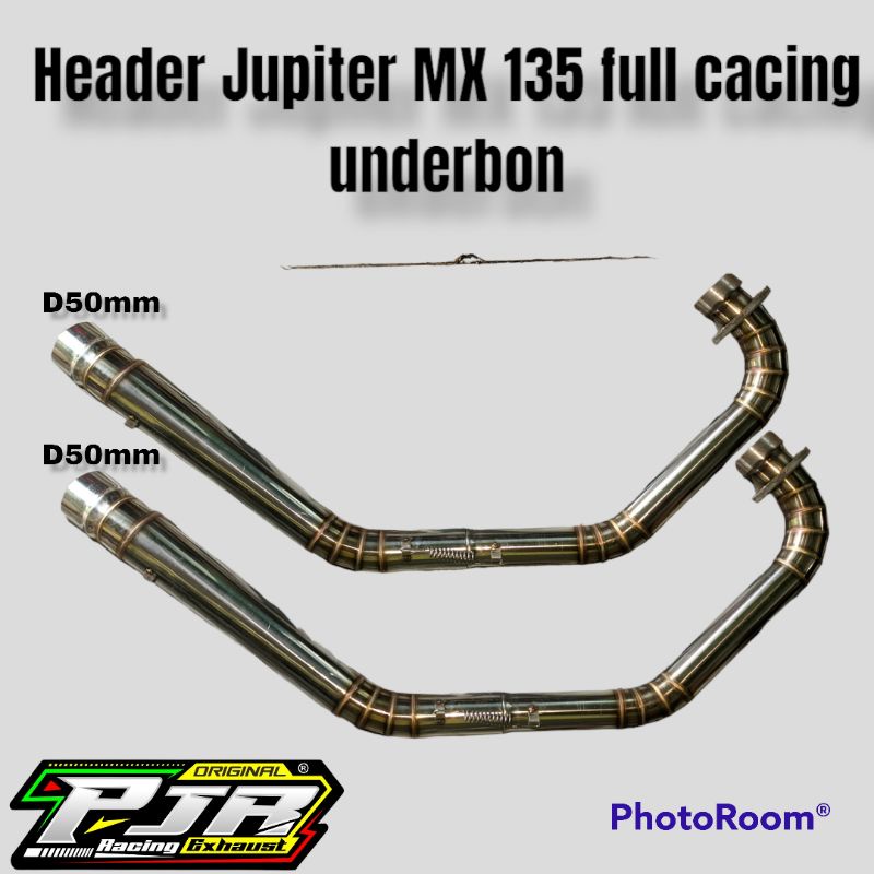 Header Jupiter MX 135 full cacing underbon diameter 50 mm