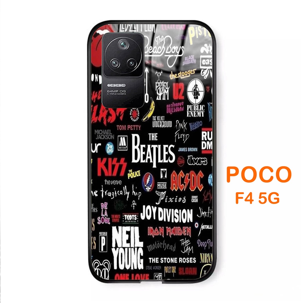 [G73] CASE POCO F4 - SOFTCASE GLASS KACA POCO F4 - SOFTCASE KACA POCO F4