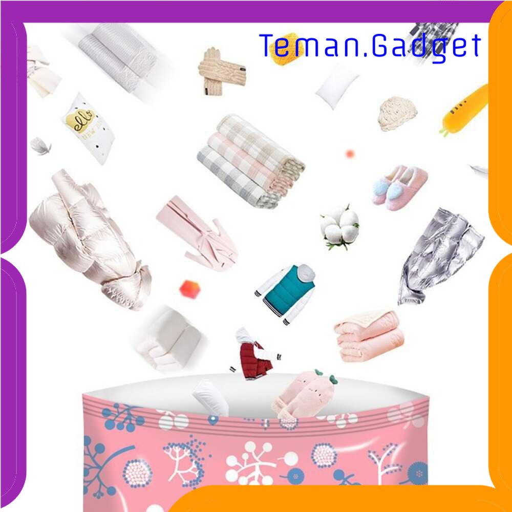 TG-TRV WHISM Kantong Plastik Pakaian Vacuum Compression Bag 10 PCS - SN1000