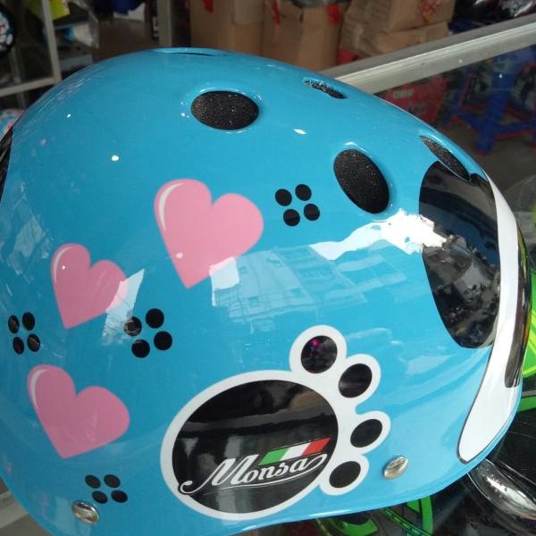 HELM ANAK /HELM SEPEDA SKATING MOTIF KEREN / HELM SEPEDA