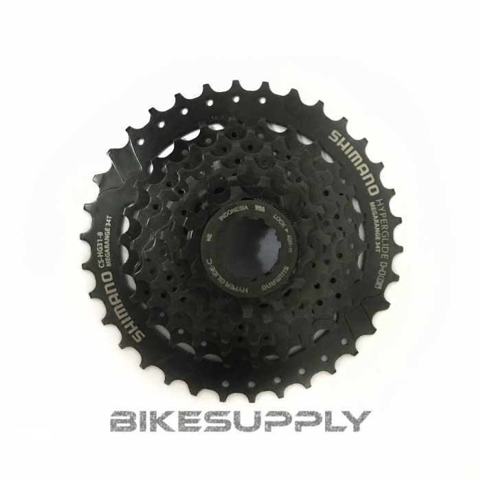 Sprocket Gear Shimano HG31 Megarange 8 Speed 34 T