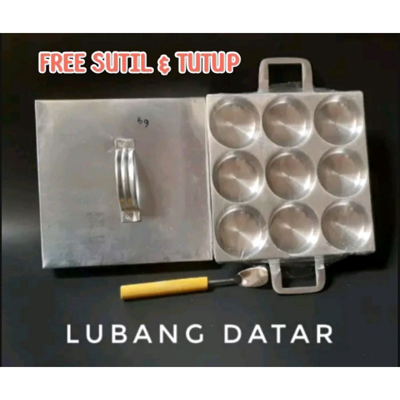 Cetakan Kue Cara bikang Maklor Aluminium anti lengket